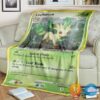 Pokemon Leafeon Blanket 4