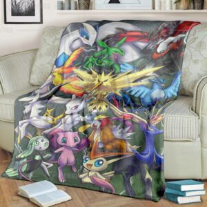 Pokemon Legendary Blanket 5
