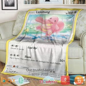 Pokemon Lickitung Blanket 5