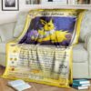 Pokemon Light Jolteon 1St Edition Blanket 4