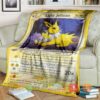 Pokemon Light Jolteon 1St Edition Blanket 5