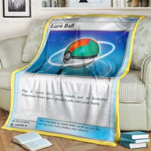 Pokemon Lure Ball Trainer Blanket