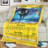 Pokemon Luxray Bedding Set And Quilt Blanket