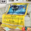 Pokemon Luxray Blanket 3