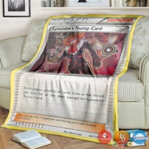 Pokemon LysandreS Trump Card Phantom Forces Blanket 4