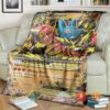 Pokemon M Lucario Ex Blanket 3