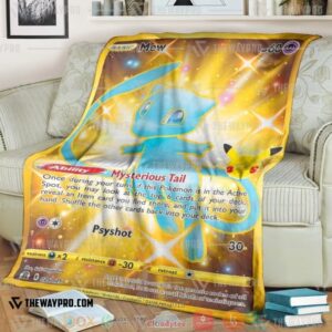 Pokemon Mew Soft Blanket