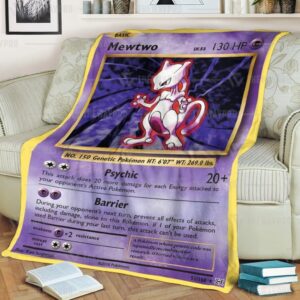 Pokemon Mewtwo Evolutions Blanket 5