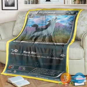 Pokemon Mightyena Kalos Starter Set Blanket