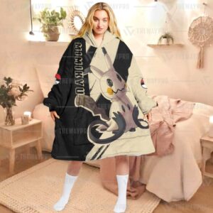 Pokemon Mimikyu Fleece Hoodie Blanket