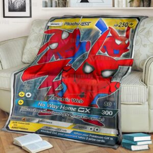 Pokemon No Way Home Pikachu Tag Team Blanket