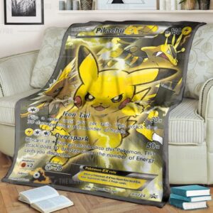 Pokemon Pikachu Ex Xy Promos Blanket