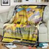 Pokemon Pikachu V Vivid Voltage Soft Blanket 4