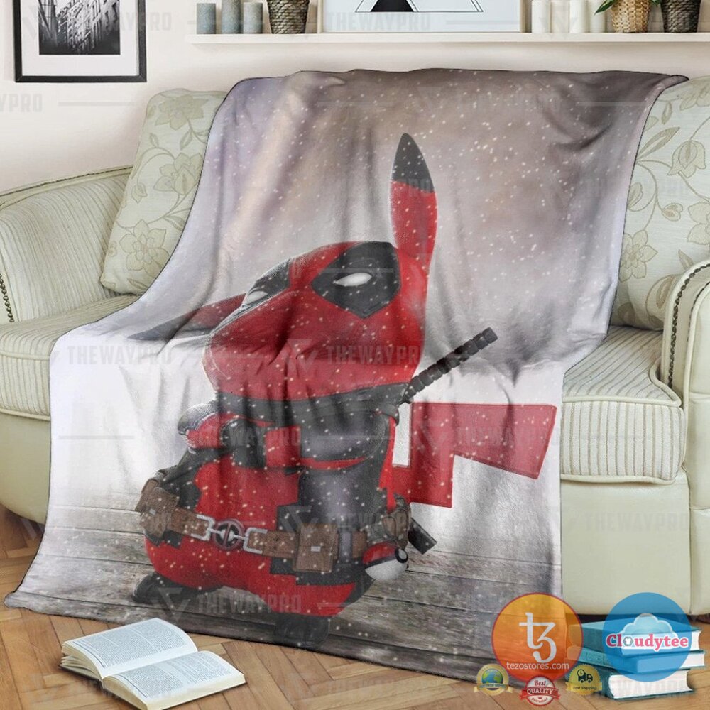 Pokemon Pikapool Blanket Pokemon Pikapool Blanket