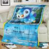 Pokemon Piplup Diamond And Pearl Promos Soft Blanket 4