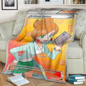 Pokemon Professor Juniper Trainer Blanket