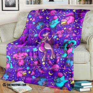 Pokemon Psychic Version 2 Featuring Mewtwo Soft Blanket 4
