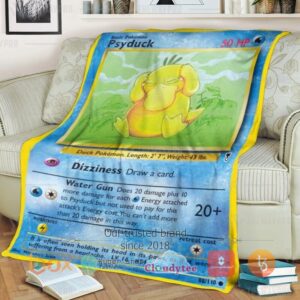 Pokemon Psyduck Blanket 5