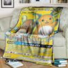 Pokemon Raichu With Alolan Raichu Gx Bedding Set And Quilt Blanket