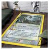 Pokemon Rayquaza Blanket Rug 4