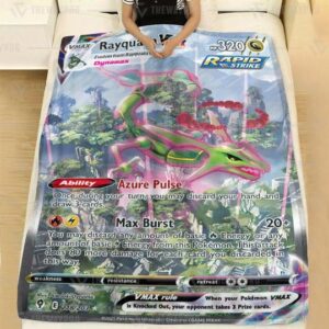 Pokemon Rayquaza Vmax Blanket Tumbler
