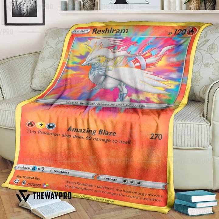 Pokemon Reshiram Bedding Set And Quilt Blanket Pokemon Reshiram Bedding Set And Quilt Blanket