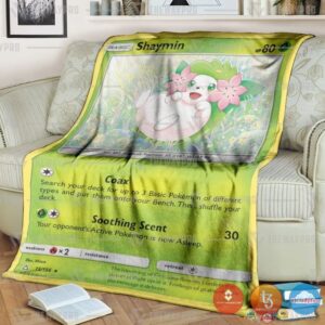 Pokemon Shaymin Ultra Prism Blanket