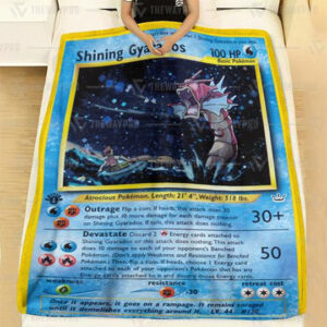Pokemon Shining Gyarados Neo Revelation Blanket