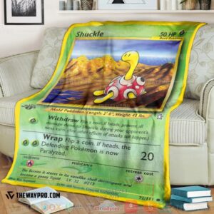 Pokemon Shuckle Neo Genesis Soft Blanket