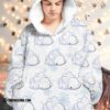 Pokemon Snom Fleece Hoodie Blanket