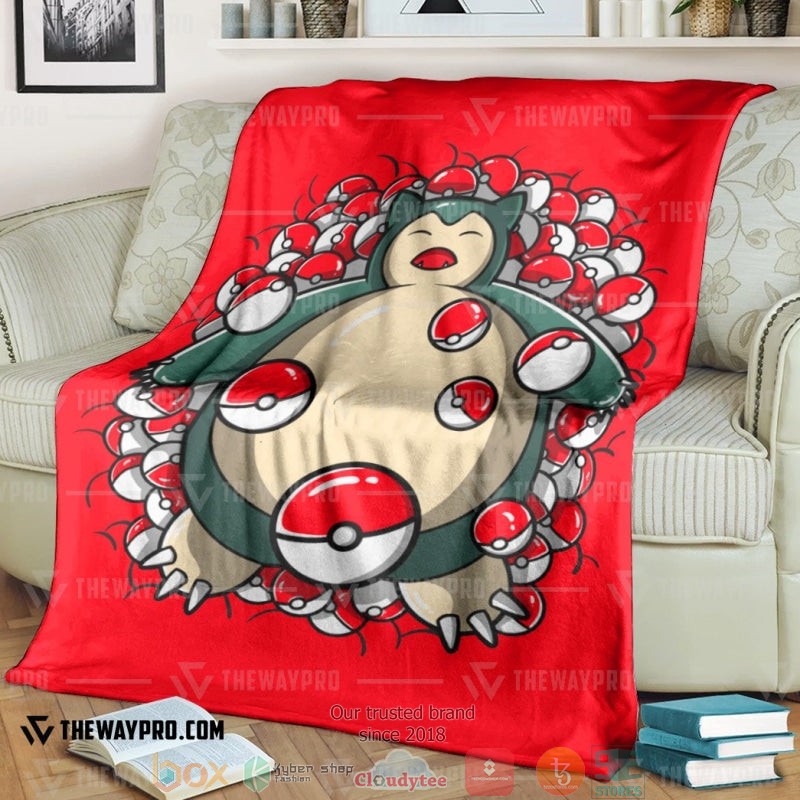 Pokemon Snore Beauty Soft Blanket Pokemon Snore Beauty Soft Blanket
