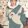 Pokemon Snorlax Fleece Hoodie Blanket