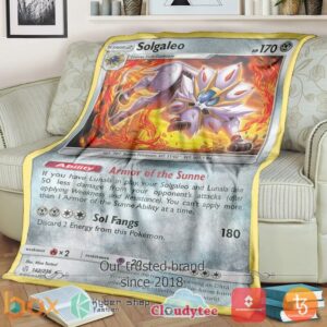 Pokemon Solgaleo Cosmic Eclipse Blanket 3