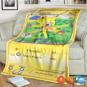 Pokemon Sonichu Blanket 4