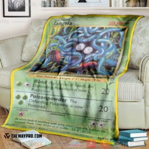Pokemon Tangela Base Set Soft Blanket