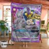 Pokemon Thanos And Mewtwo Gx Blanket 4