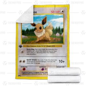 Pokemon Thicc Eevee Blanket 4