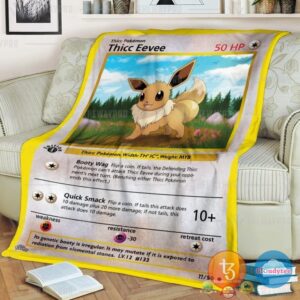 Pokemon Thicc Eevee Blanket 5