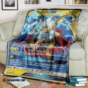 Pokemon Thorchu Gx Soft Blanket