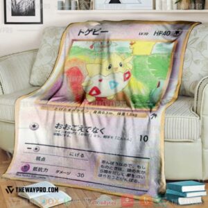 Pokemon Togepi Southern Islands Japanese Version Soft Blanket