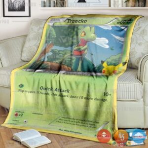 Pokemon Treecko Blanket 3