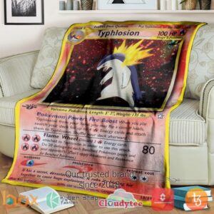 Pokemon Typhlosion 1St Edition Blanket 3