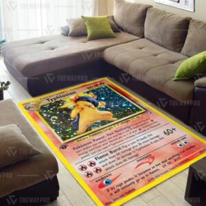Pokemon Typhlosion Blanket Rug 4