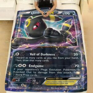Pokemon Umbreon Ex Blanket Rug Tumbler