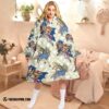 Pokemon Zacian Zamazenta Fleece Hoodie Blanket