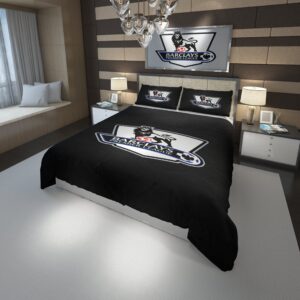 Premier League Logo Duvet Cover and Pillowcase Set Bedding Set scaled 1