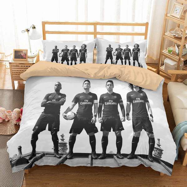 Psg Duvet Cover and Pillowcase Set Bedding Set Psg Duvet Cover and Pillowcase Set Bedding Set