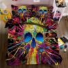 Psychedelic Duvet Cover and Pillowcase Set Bedding Set