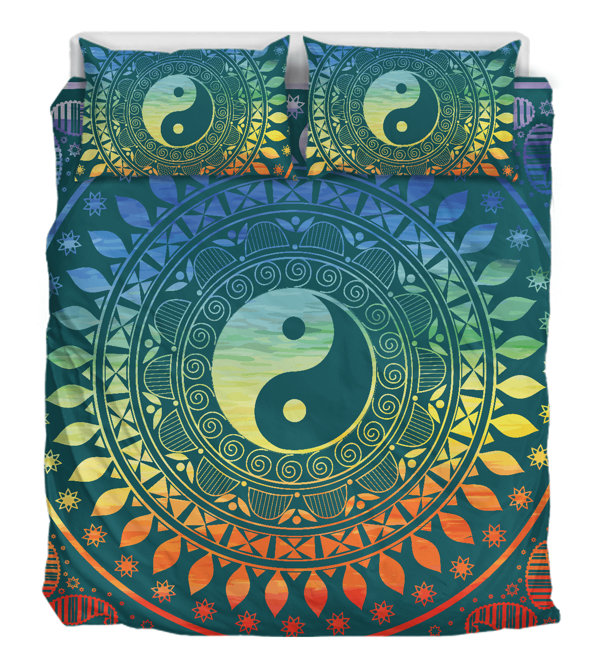 Psychedelic Ying Yang Duver Duvet Cover and Pillowcase Set Bedding Set Psychedelic Ying Yang Duver Duvet Cover and Pillowcase Set Bedding Set