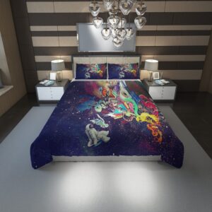 Psychodelic 27 Duvet Cover and Pillowcase Set Bedding Set scaled 1